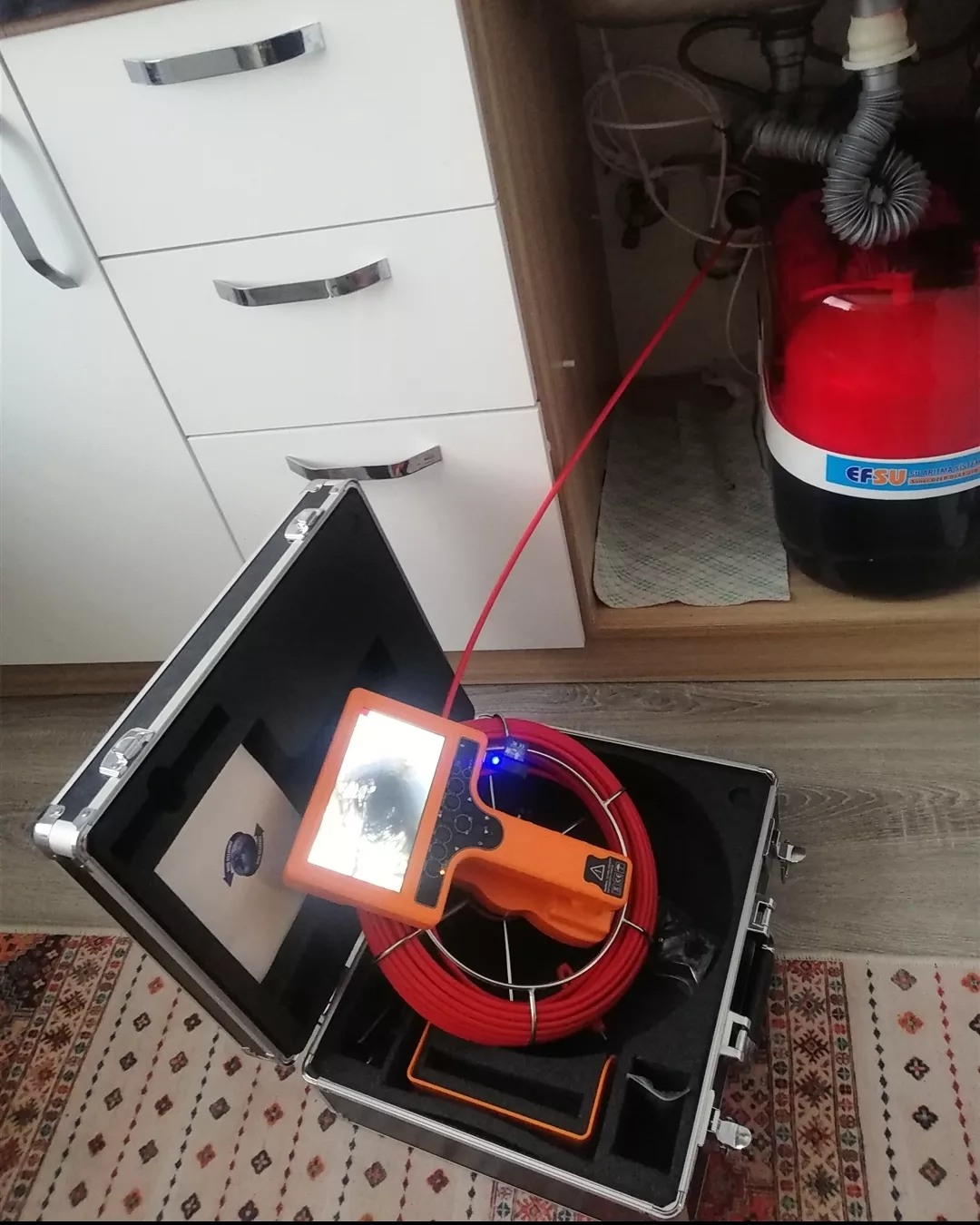 Lavabo tıkanıklık gider açma