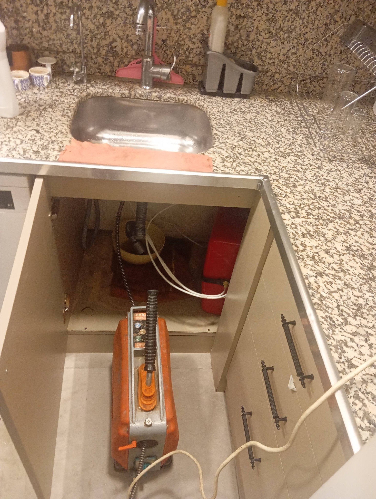 Robotlu gider açma uygulaması Ostim